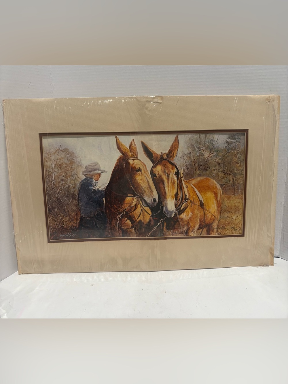 โHitchin Upโ Print by Jack C. Deloney. Signed & Numbered 183/500